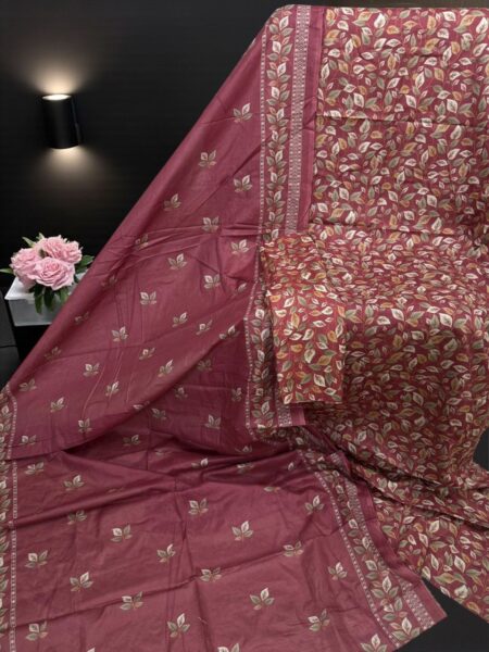 Unstitched Chiffon Suit with Dupatta